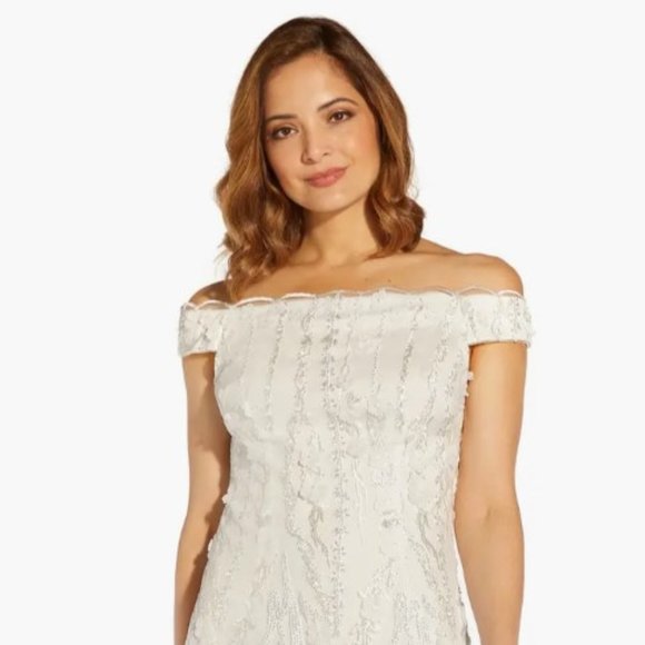 Stunnng Off the Shoulder Cocktail Dress - brand new with tags!! - Picture 3 of 7